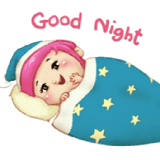 ati, good night, das mädchen schläft, schlafen baby transparenter hintergrund