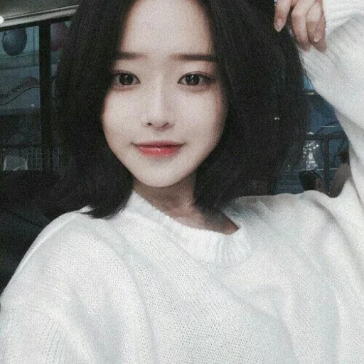 kara coréia, menina coreana, as mulheres coreanas são lindas, cabelo coreano, mulher de cabelo curto coreano