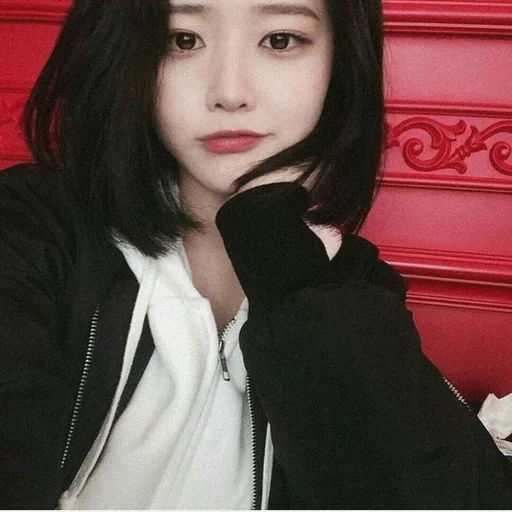 ragazze, piazza coreana, le ragazze coreane sono quadrate, belle ragazze asiatiche, son hwa min modello ulzzang coreano