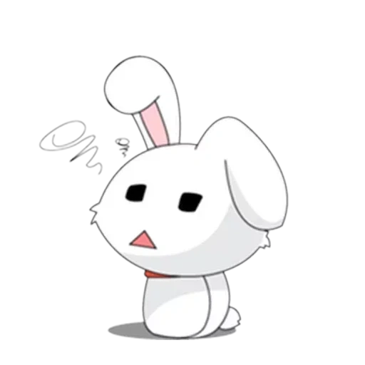 chibi rabbit, mimi rabbit, tinny bunny, dear rabbit, rabbit drawing