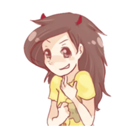 anime, girl, anime drawings, marco diaz girl, anime cute drawings