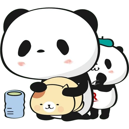 panda mignon, panda panda, salut panda, motif de panda, illustration de panda