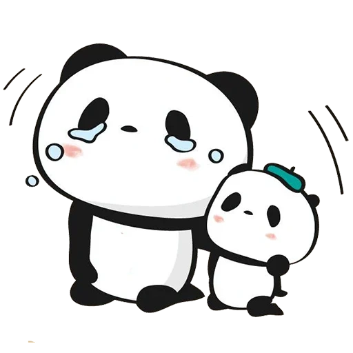 halo panda, panda weiber, rakuten panda, menggambar panda, ilustrasi panda