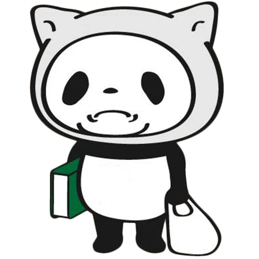 panda pader, loja panda, linha panda, olá panda, panda de compras wibo