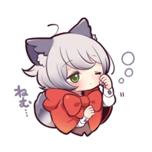 chibi chan, shiro neko, gattino bianco, personaggi anime, chibi non amashiro natsuki