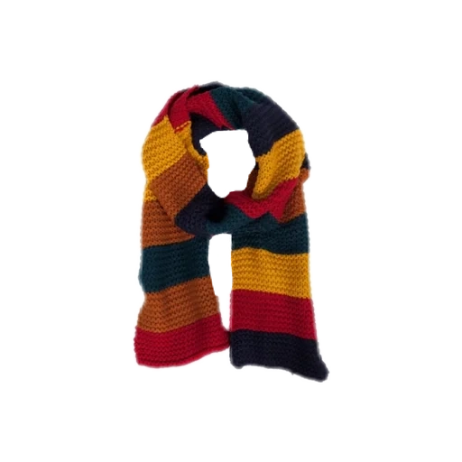шарфик, шарф шарф, шарф molo, полосатый шарф, разноцветный полосатый шарф