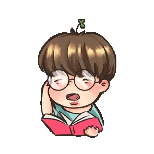 asiático, chibi bts, jungkook bts, chibi bts namjun