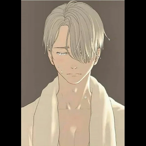 yuri bing du, animación cómica, novio de animación, papel de animación, victor nikiforov