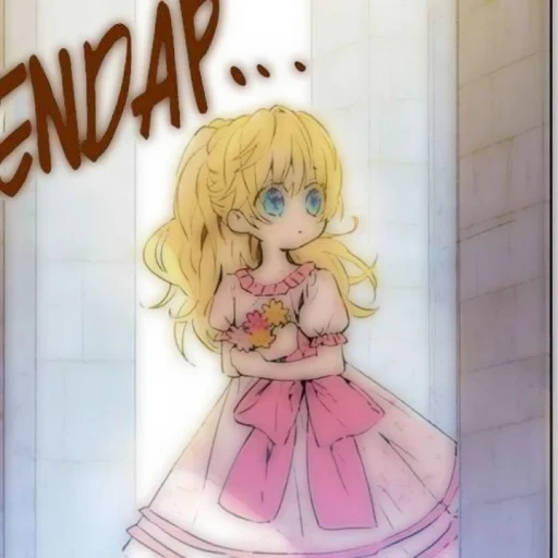 papel de animación, top comics 2020 noviembre, who made a princess, una vez se convirtió en la princesa chibi, vestido de la princesa anime atana