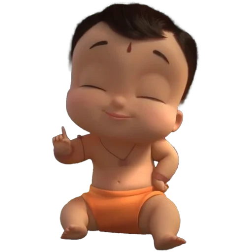 asiatisch, baby, cartoons, cartoon kitzelt, chhota bheem animationsserie