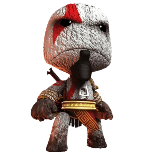 kratos sekbo, petites caisses de la planète, jeu petit big planet 3, petite big planet 3 sekbo, little big planet 3 newton family