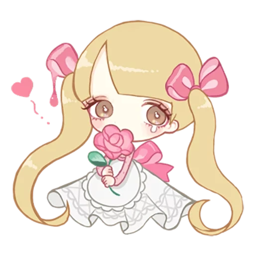 la stecca, i personaggi, uzogi chibi chibi, la ragazza klippert, simpatica figura di chibi