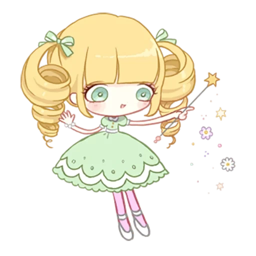 chibi, anime mignon, personnages de chibi, mari ohara chibi, les dessins d'anime sont mignons