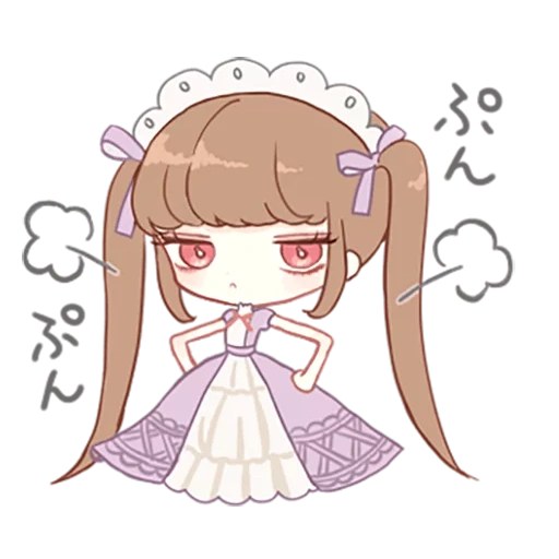 la parete rossa, anime, anime di kawai, i personaggi di chibi, i personaggi degli anime