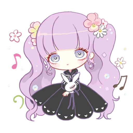 chibi, personnages d'anime, kyoko kirigiri chibi, dessins mignons de chibi, beaux dessins d'anime