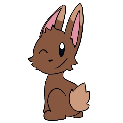 покемон eevee чиби