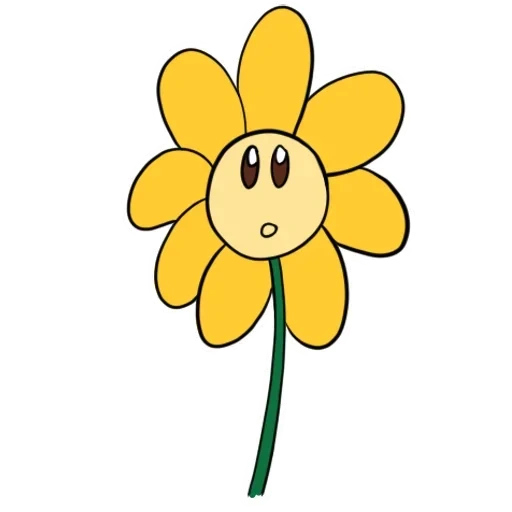 yellow flower, floyd's sunflower, yellow floret, yellow flower girl, smiling face yellow flower