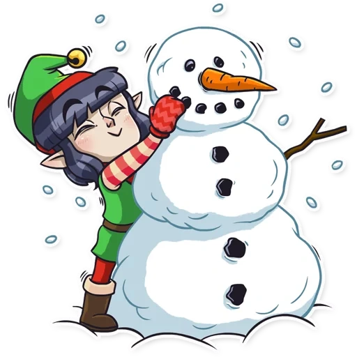 manusia salju, manusia salju musim dingin, gunting snowman, pola manusia salju, ilustrasi manusia salju