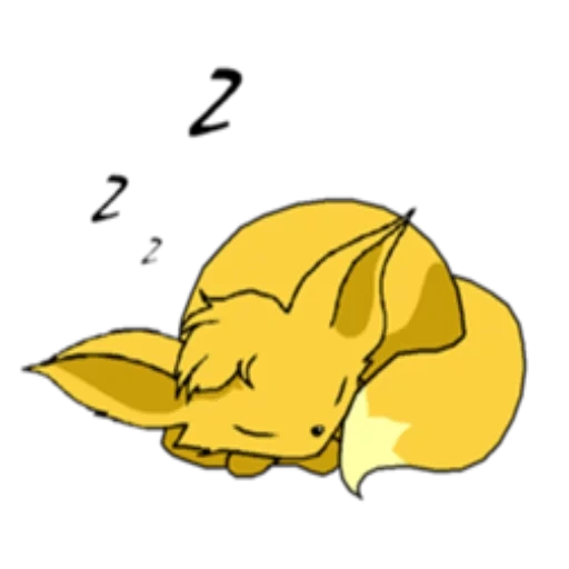 pikachu, dia tidur pikachu, slippi pikachu, pika pikachu chu, manga pokemon picachu