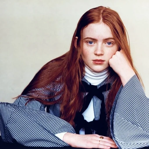 sadie sink, sadie sink, the actress has red hair, girl red, sadie sink is her boyfriend