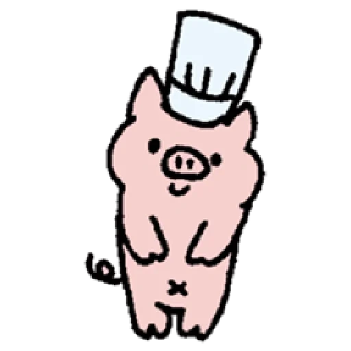 свинья, свинка, хрюшка, свинья розовая, свинья поросенок