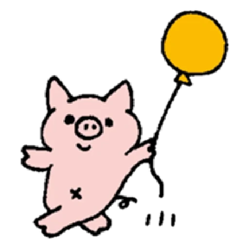 babi merah muda, piggy piggy piggy, pola anak babi, babi kartun, babi merah muda
