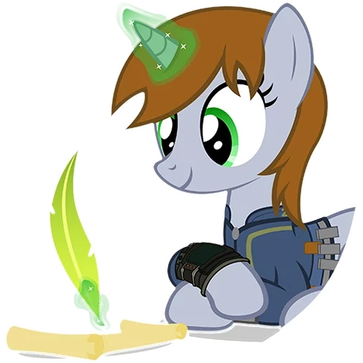 pony, little lute, fallout equestria, littlepip chutimaka, radiated equestria littlepip