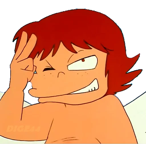 anime, human, character, big mouth netflix, avatar fish ponyo