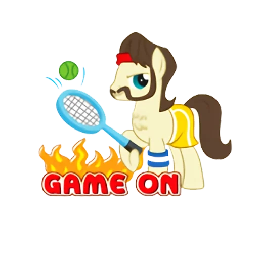 poney, poney, poney as, tennis poney, ace pony pony