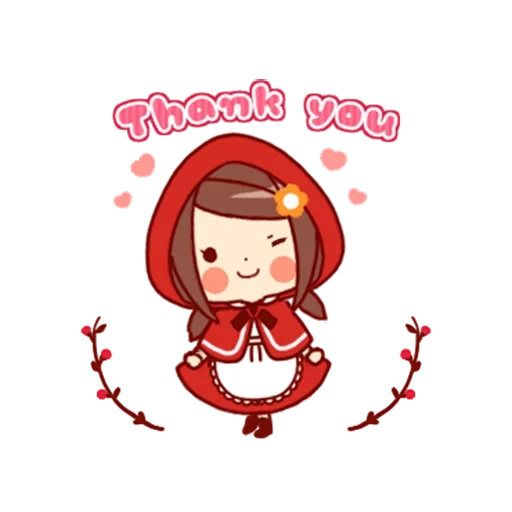 thank you, little red, red riding hood, красная шапочка