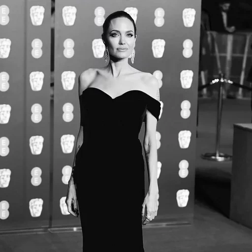 bafta, торжество, анджелина джоли, анджелина джоли bafta-2018, анджелина джоли бафта 2018 боня