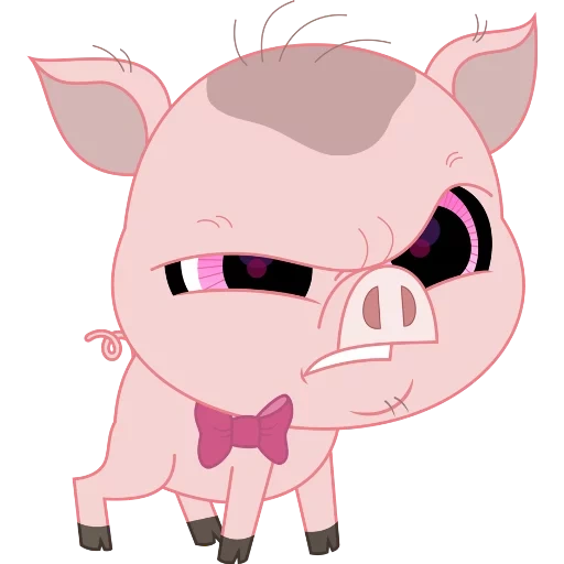 cochon, le cochon est rose, la plus petite animalerie, littlest pet shop ared up, petite boutique d'animaux de compagnie penny ling