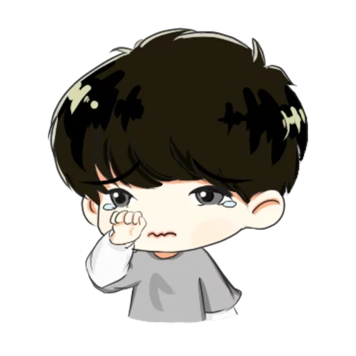 asia, chibi bts, bts chibi shuga, biasyh chibi jimin, min yoongi art chibi