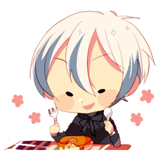 red cliff, red cliff animation, chibi autumn wrasse, idolish7 red cliff, red cliff anime boy
