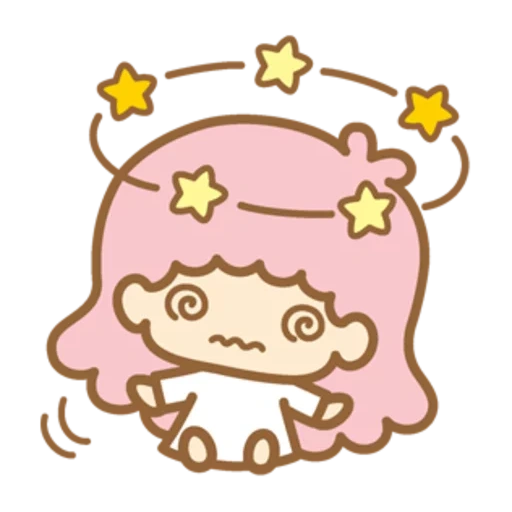 sanrio, sanrio sheep, twinkle twinkle, small binary star, little star mobile phone sticker