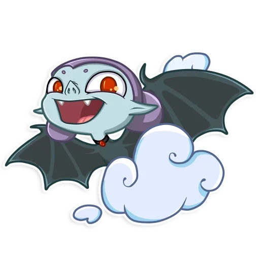 nosferata, vampiro de adesivo de morcego