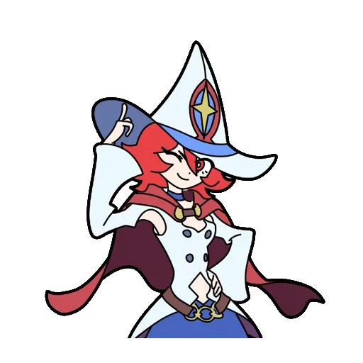 cartoon witch, little witch, chariot dunod, witch academy, witch academy