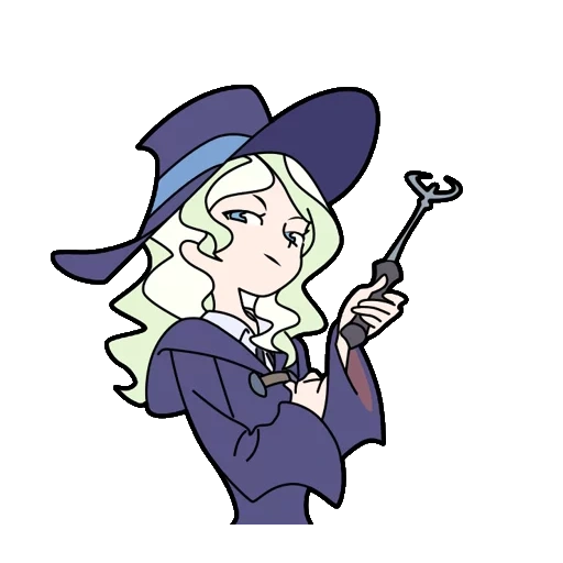 little witch, witch academy, diana witch college, diana characters of witch academy