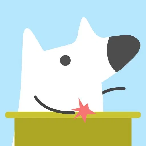 gato, animal, perro divertido, perro feliz, perro ilustrado