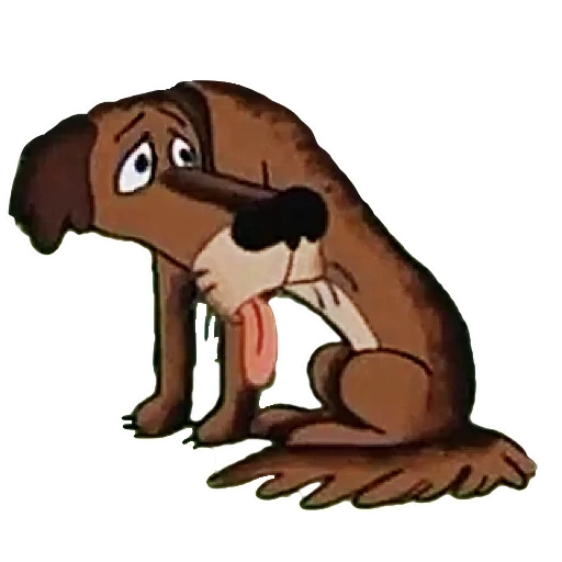 chien, il était une fois il y avait un chien, chien de dessin animé, cartoon dog barks