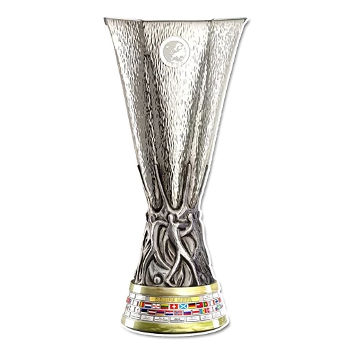 pokalfinale, uefa tasse, europäische liga trophäe, uefa europa league cup, gravur des europäischen ligapokals