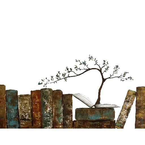 buku, cabang pohon, sampul buku, pesan dengan latar belakang putih, buku gaya musim gugur