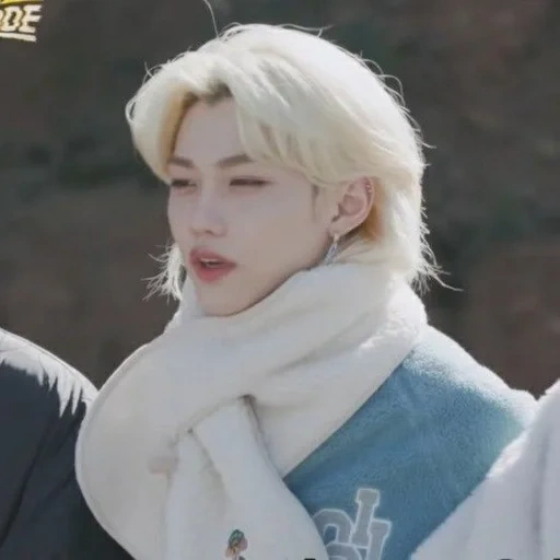 asian, the people, lee felix, wang yibo blonde haare, felix stray kinder