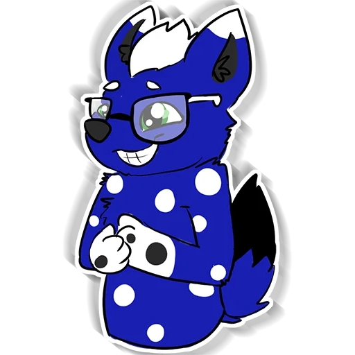 gato, anime, gato, el gato es azul, dibujos animados de gato azul