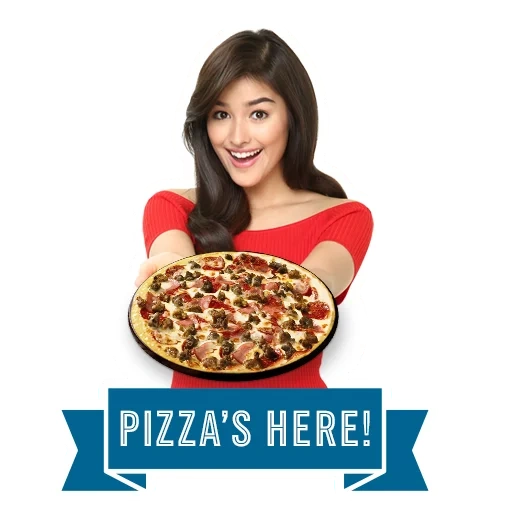 pizza, mange de la pizza, pizza savoureuse, fille avec pizza, la femme tient la pizza