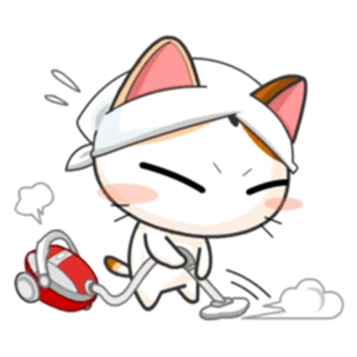 parker, meow animated, animal lindo, gatito japonés