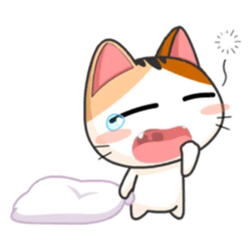 gatto miao miao, meow animated, seal giapponese, kitty giapponese, emoticon gatto