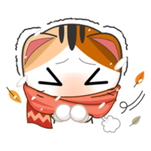 pacote, wa apps cat, meow animado, gato japonês