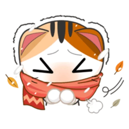 pack, wa apps cat, meow animiert, japanische katze