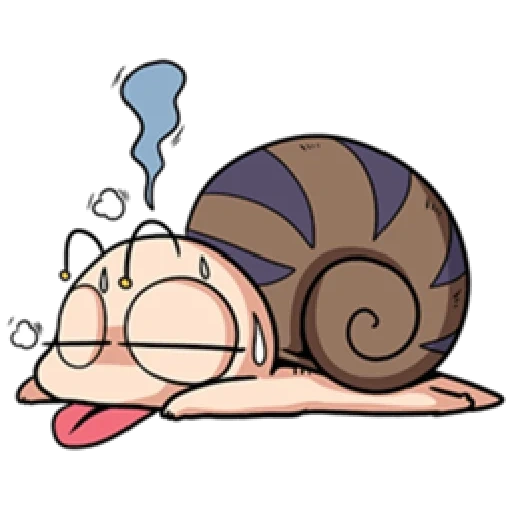 chibi, snail, chibi snail, funny snail, snails chibi art